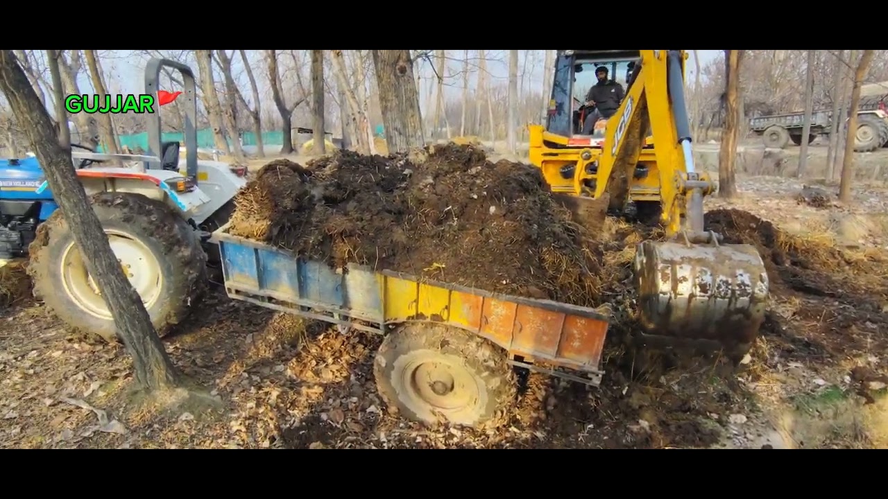 Aaj humne jcb se load Kiya #trending  #jcb 