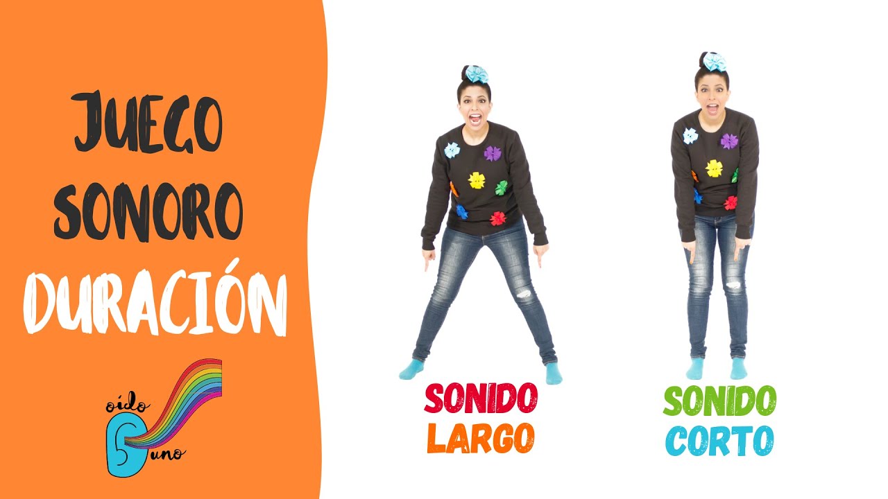 3. JUEGO SONORO DURACIÓN para niños - El arcoíris de Marla | Oído 1