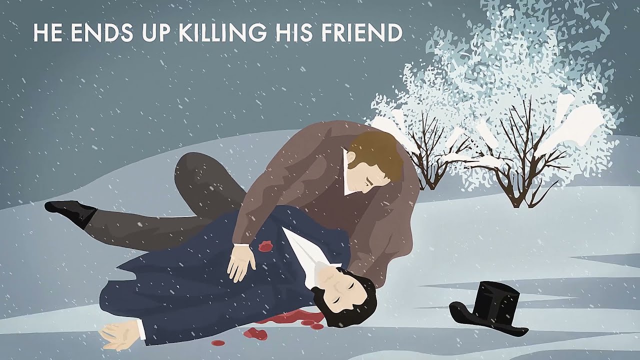 Why did Onegin kill Lensky in Pushkin's novel 