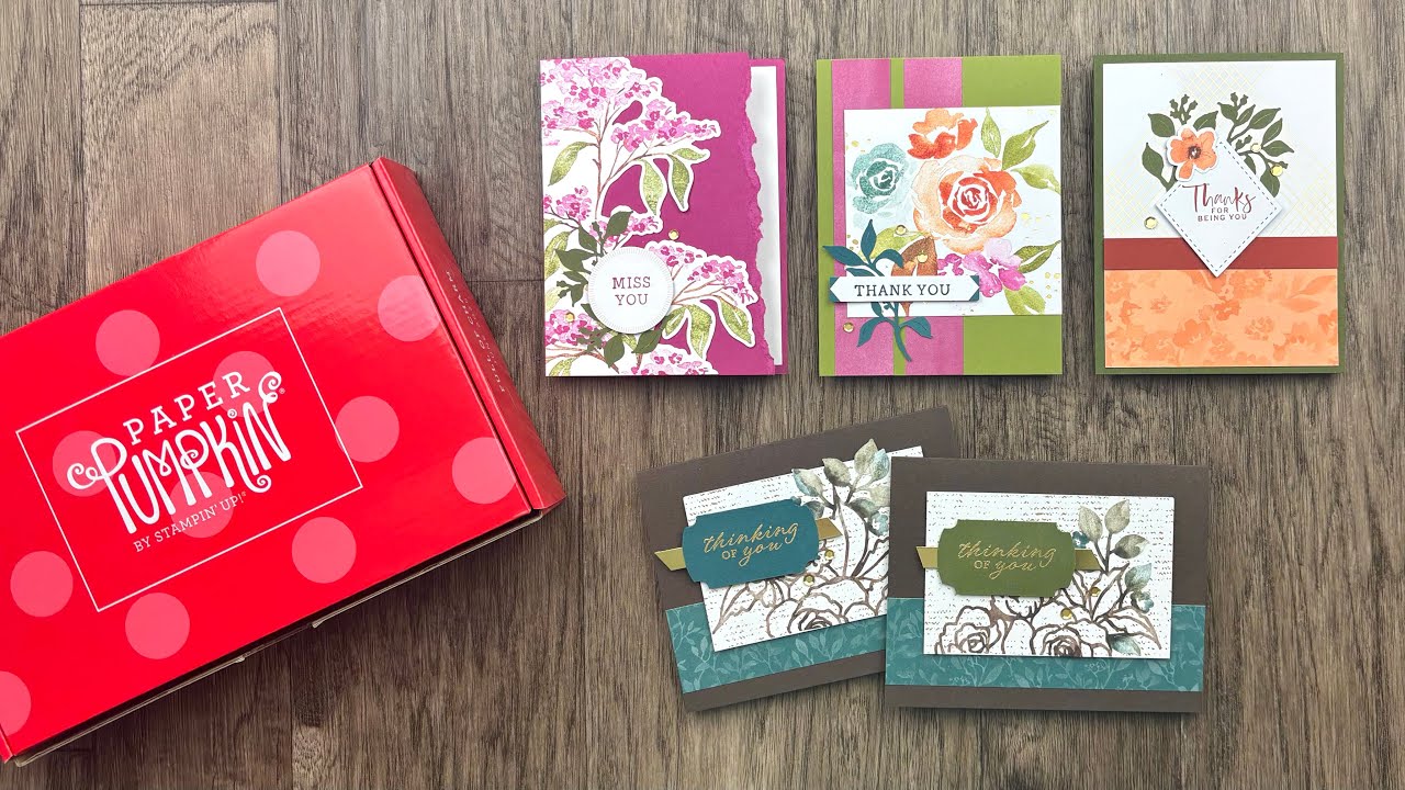 Paper Pumpkin Alternative Cards | June 2025 Full of Charm | 12 Days of Christmas in July 2025: Day 7