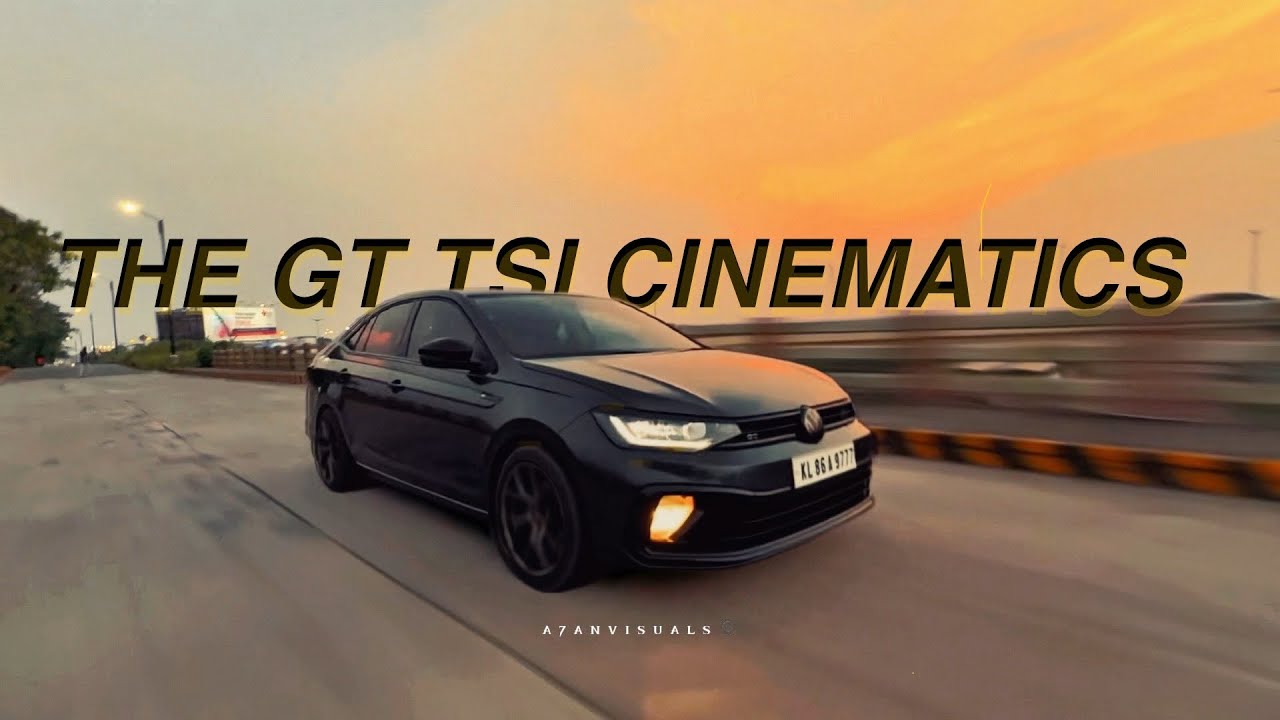 VIRTUS GT CARBON STEEL GREY CINEMATIC SHOTS || VIRTUS GT TSI FROM THRISSUR🔥|| Ft going full thorttle