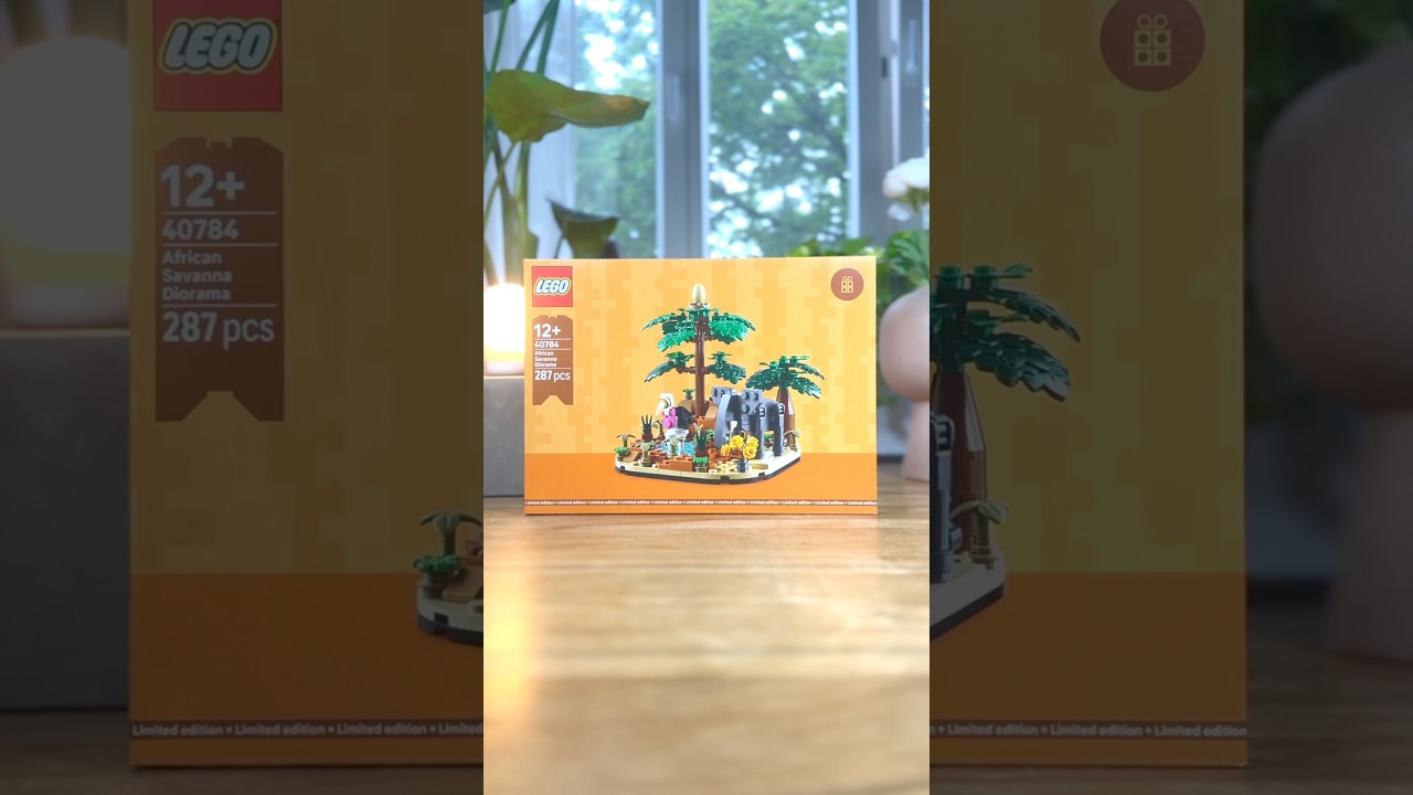 LEGO GWP Speed Build - Savannah Diorama