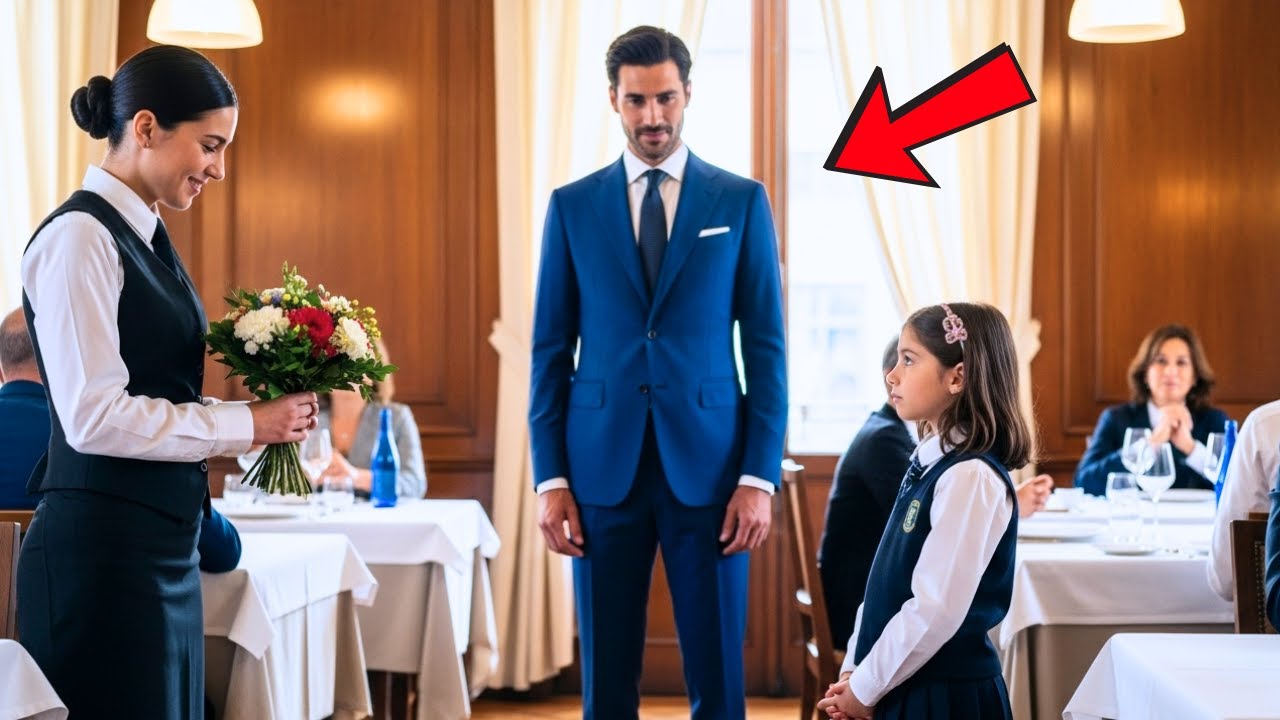 Figlia Del Milionario Vedovo Regalò Fiori A Una Cameriera Alla Festa Della Mamma… Sussurrò