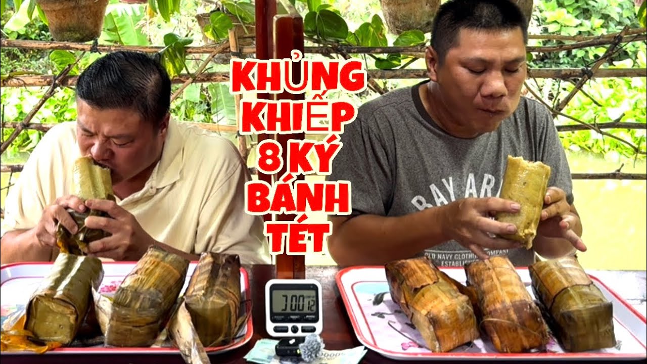 Trận Đấu Kinh khủng Nhất 8 Ký BÁNH TÉT NHÂN MỠ Thắng Được 3Tr | ATĐQ