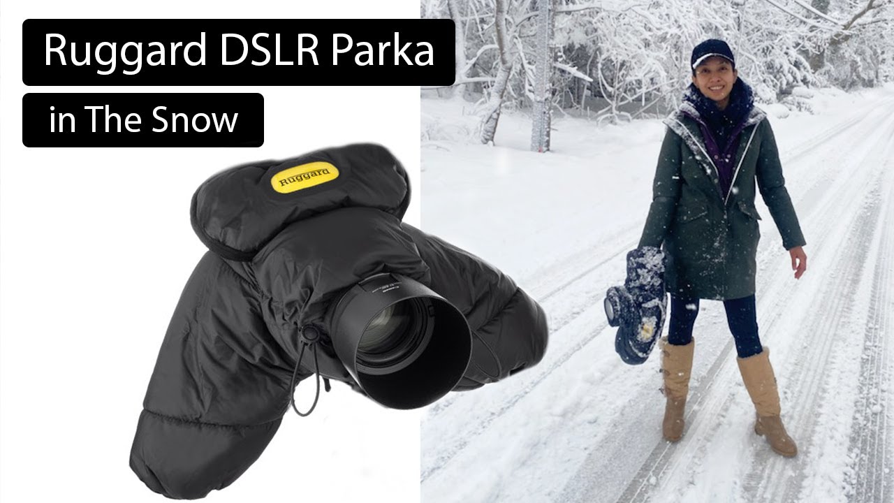 RUGGARD DSLR Parka Cold Rain Protector VS Using a Plastic Bag