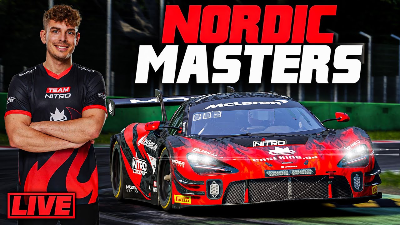 Wir starten in das NORDIC MASTERS Quali Rennen auf Monza! | 60 Min. Monza | Mabix LIVE