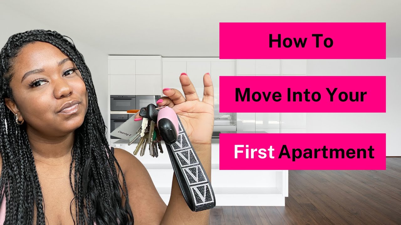 How To Move Into Your First Apartment | Advice & Tips | FIRST APARTMENT SERIES
