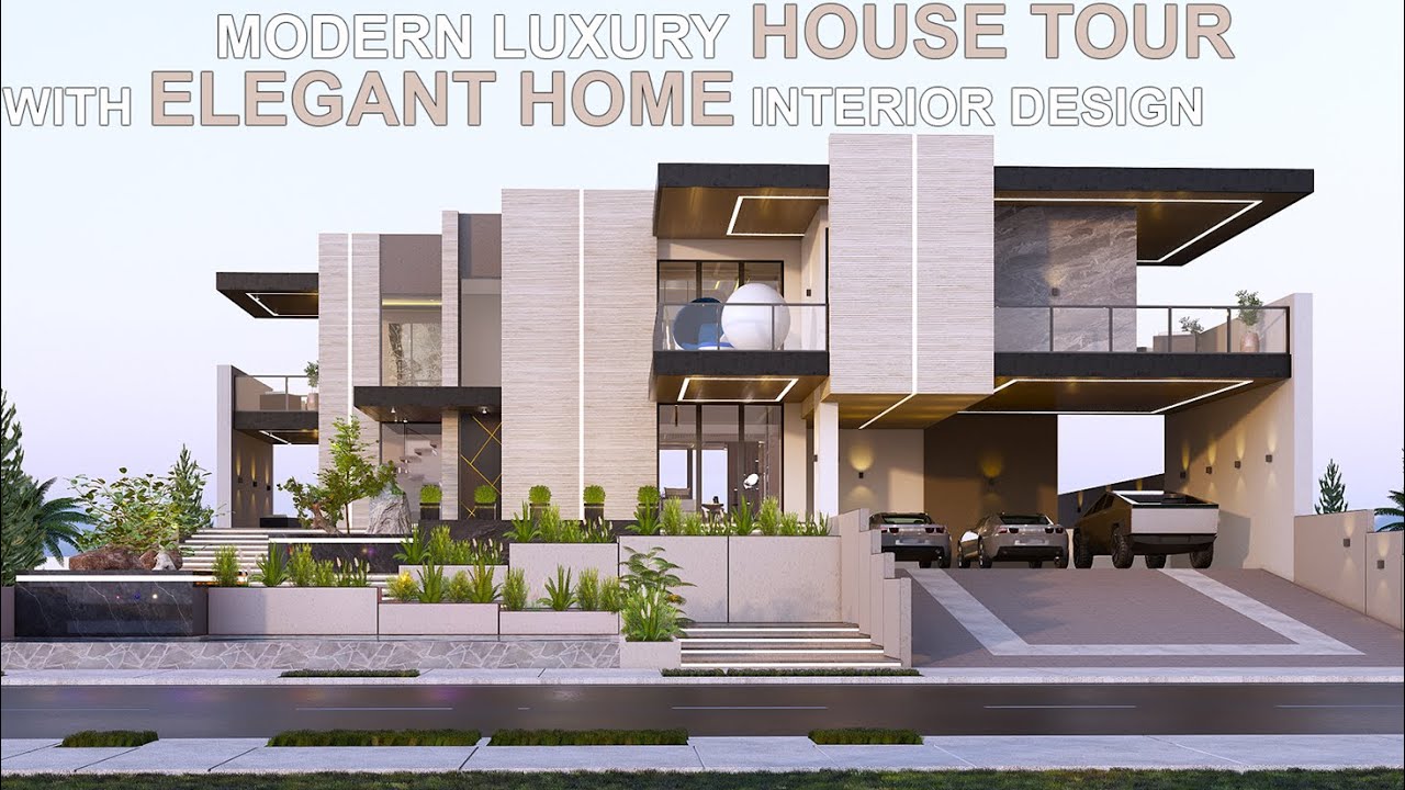 MODERN LUXURY HOUSE TOUR WITH ELEGANT HOME INTERIOR DESIGN