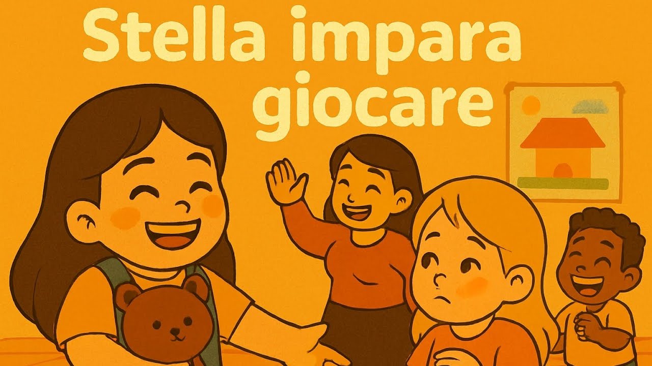 🌟 Stella impara a giocare – Una storia dolce sulla timidezza e l’amicizia 💛👧🎈cartoni animati