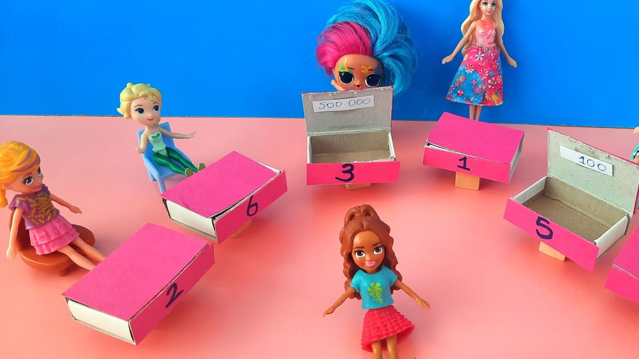 Var Mısın Yok Musun Kutundakine Razı Ol Barbie Polly Pocket Elsa Lol Bebek