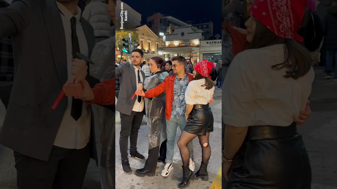 Xanthi, free streets and self-confident people, reason for happiness. #shorts #viral #greece