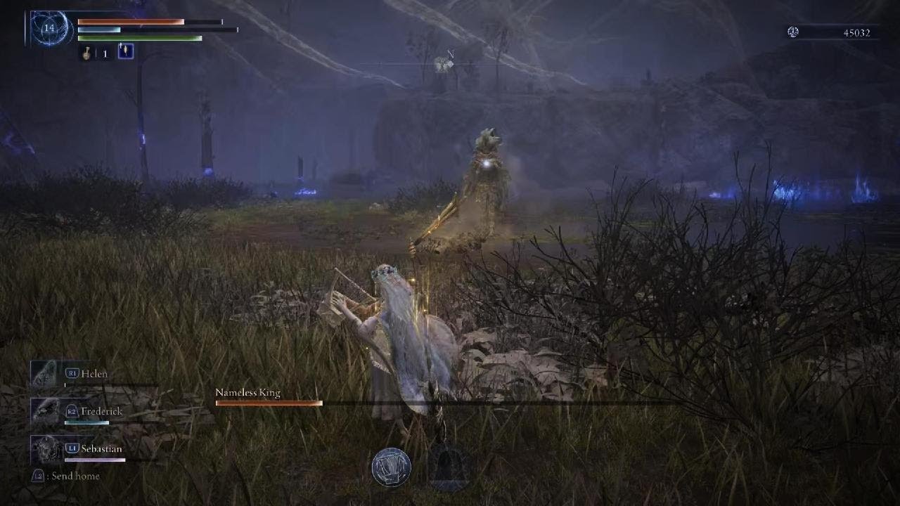 Nightreign -- Revenant vs Fulghor (max lightning)