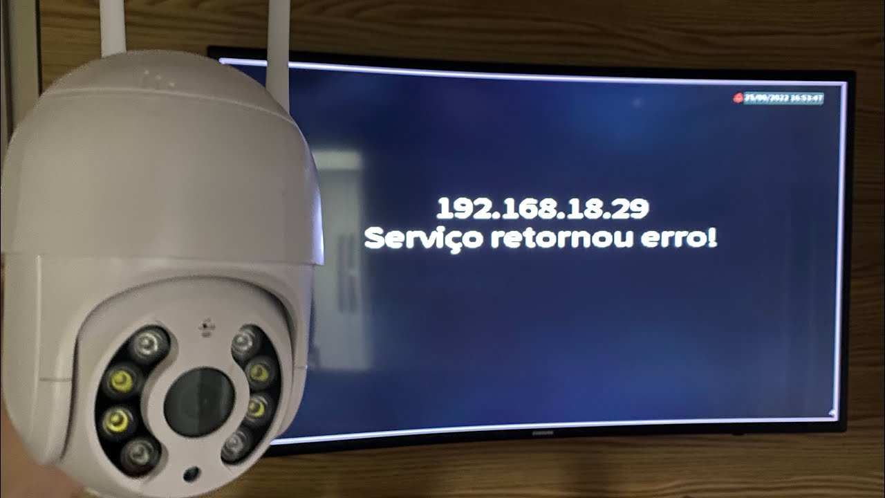 Câmera IP robozinho não conecta no DVR Intelbras via Wi-Fi, veja aqui a solução!