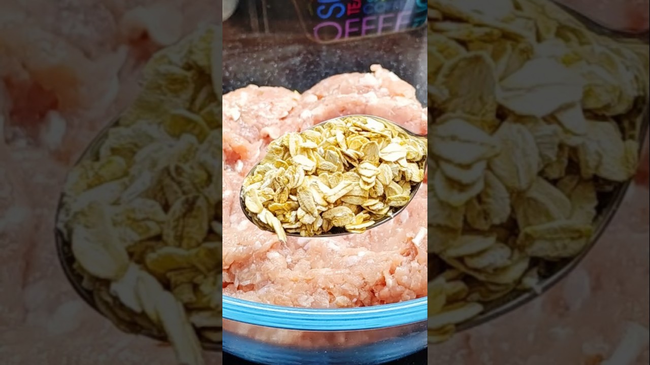 Овсянка в фарше? Да ещё и молоко? Не спешите удивляться #кухнясмариной #котлетырецепт