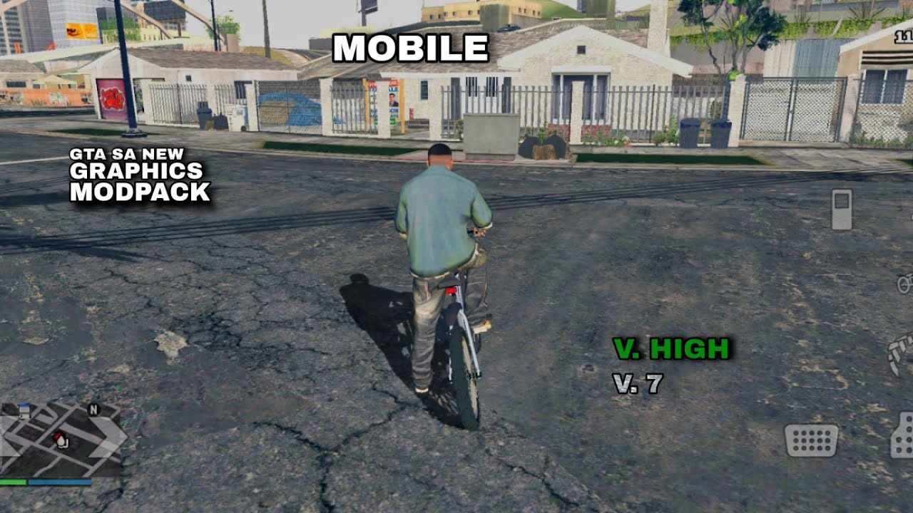 GTA 5 Graphics V7 Modpack for Android - GTA SA