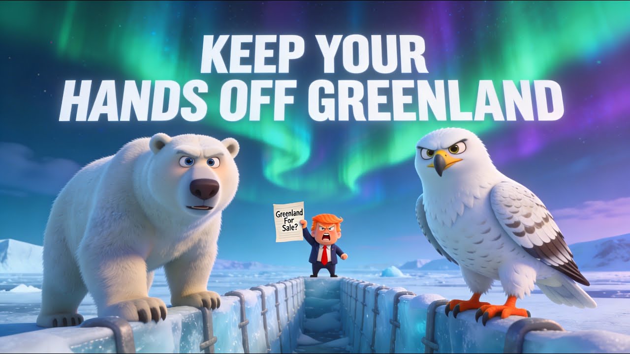 Greenland Claps Back: Nanoq, Gyrfalcon & The World vs President Trump (Broadway Satire Song)