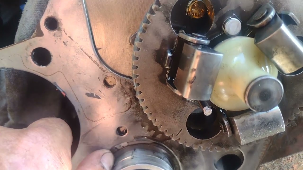 Perkins 403d oil leak timing cover issue