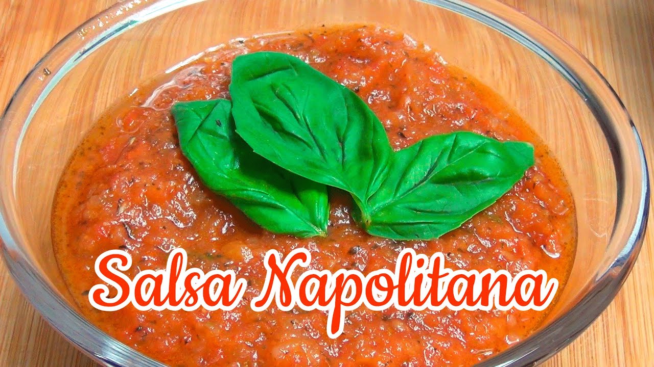 SALSA NAPOLITANA SÚPER RÁPIDA | PASO A PASO | RÁPIDO Y FÁCIL