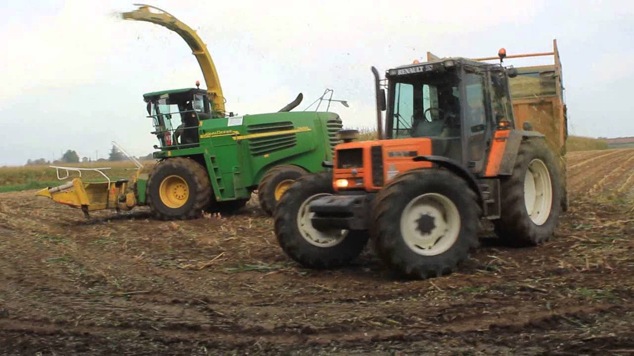 Ensilage 2015, JD 8600 et JD 7400