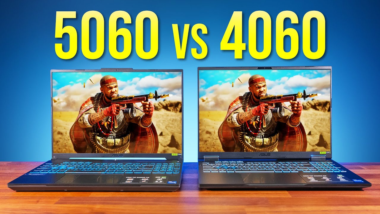 RTX 5060 vs RTX 4060 - 25 Game Laptop Comparison