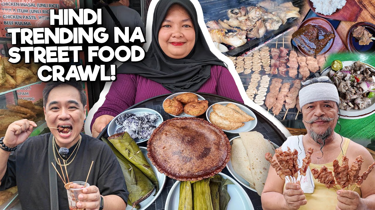 Filipino STREET FOOD CRAWL: TAUSUG Street Food, LEGIT Dinakdakan, at BBQ ni Mr. Suave!