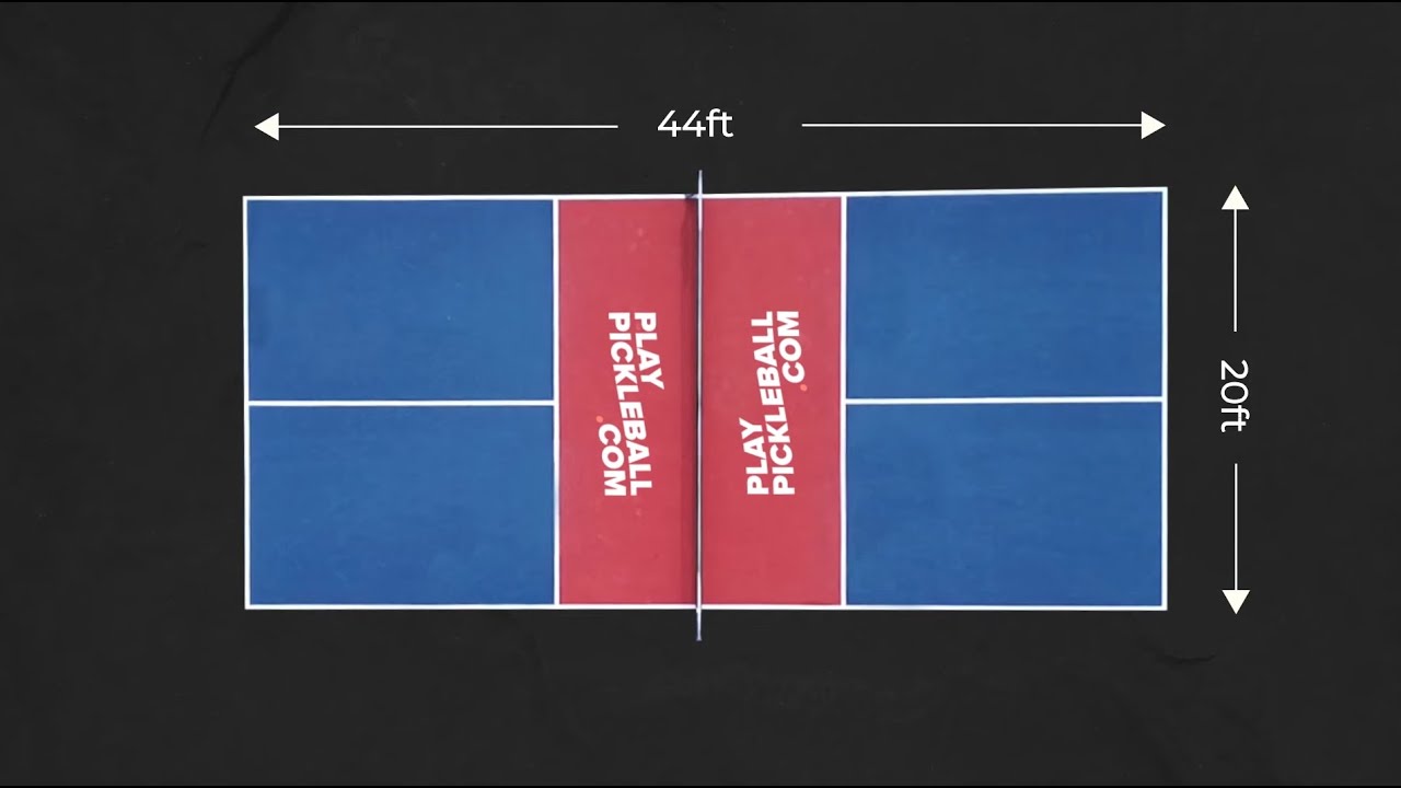 Pickleball Court Dimensions: All Pickleball Court Lines, Playing Surfaces, & Net Dimensions