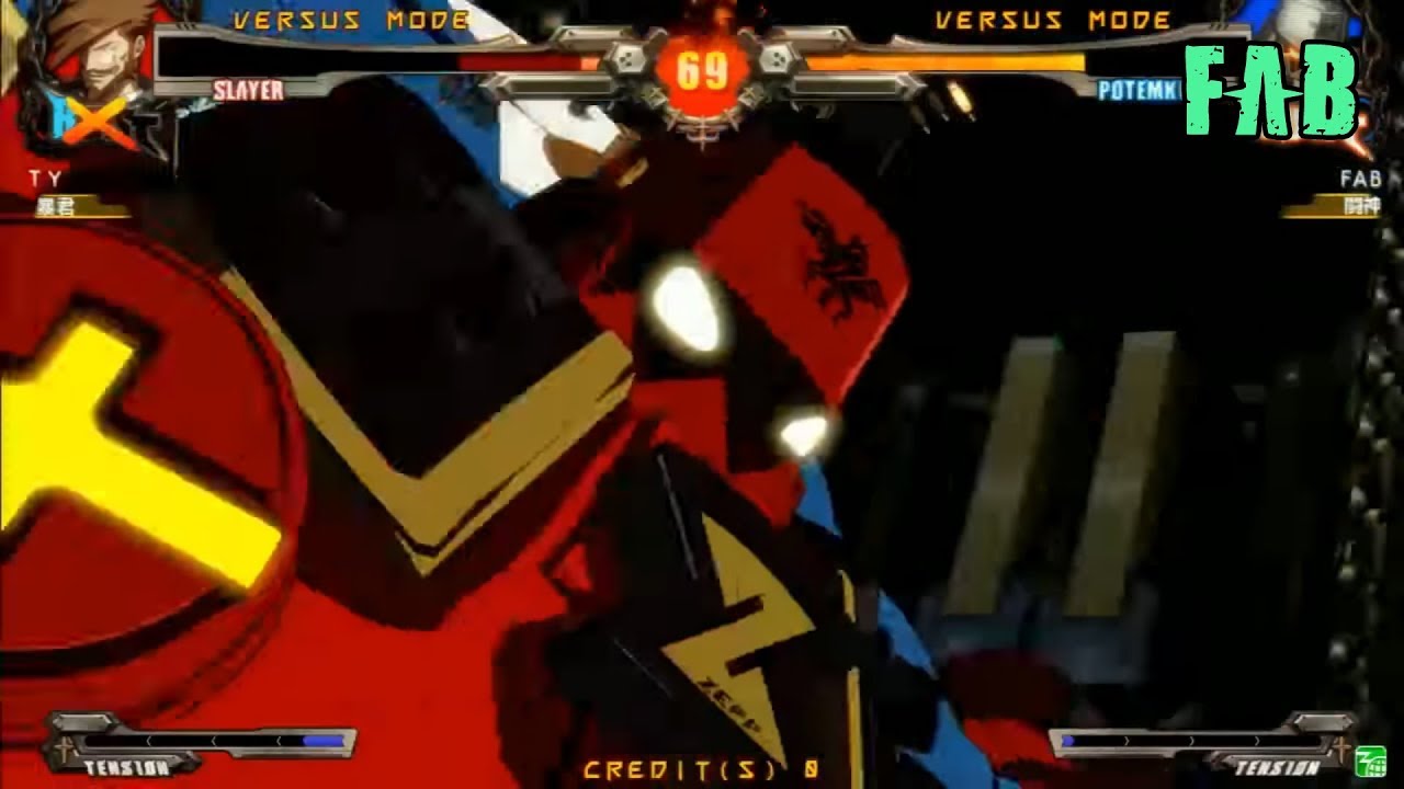GGXrdR2 11/9/17 - FAB (Potemkin) Matches
