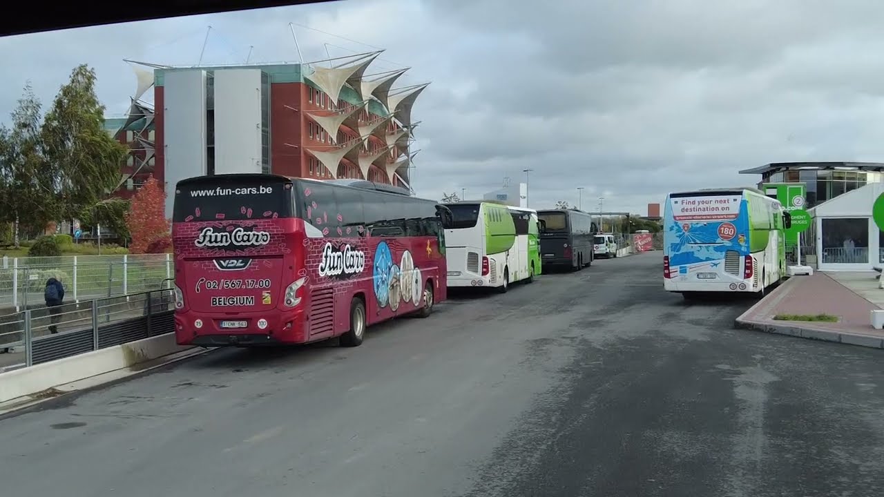 Flibco Shuttle Bus Between Brussels and Charleroi Airport