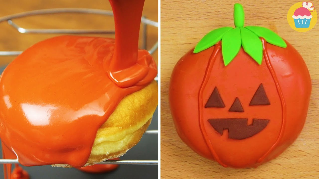 Che Dolce | DOLCE DI HALLOWEEN FACILE | ciambelle di Halloween | Yummy Donut treats