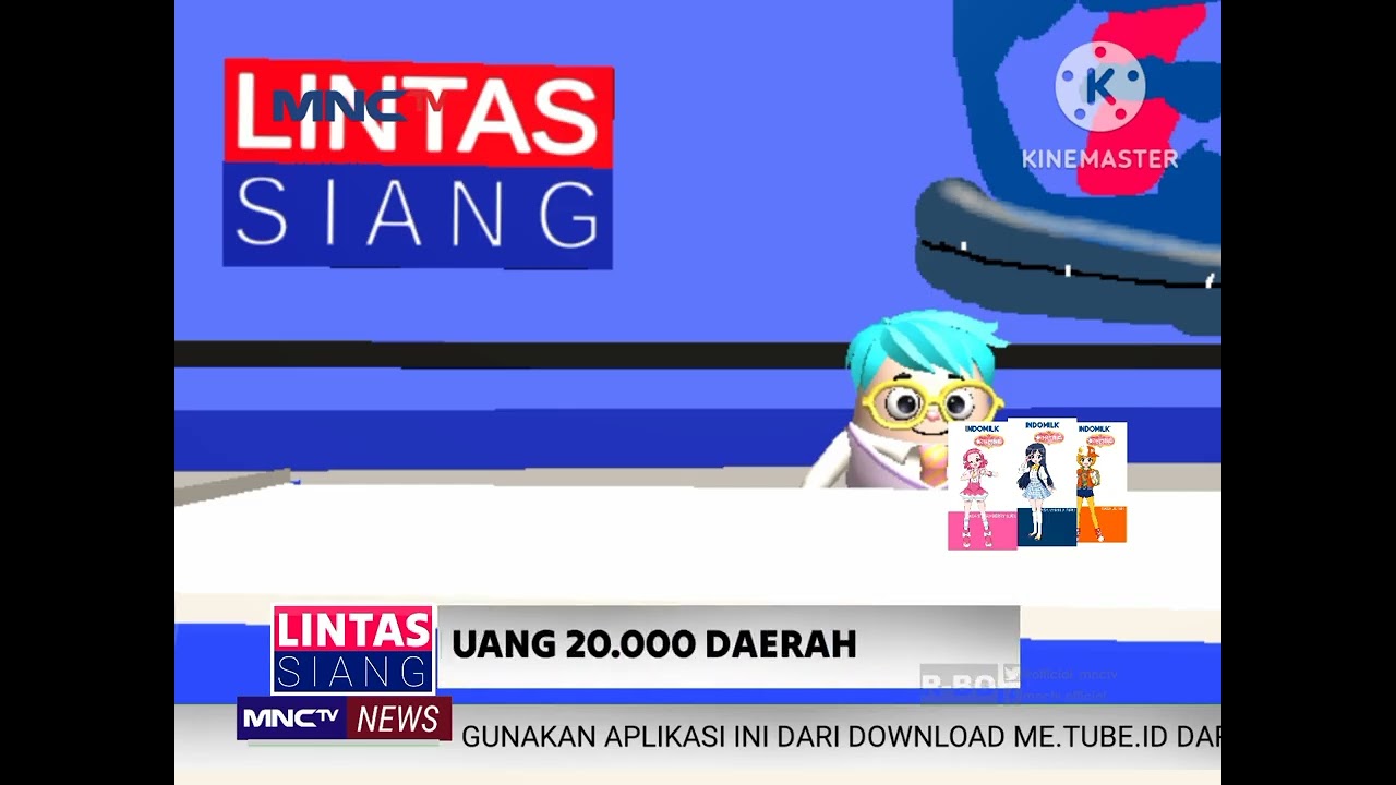 OPENING LINTAS SIANG (18/03/2017) BY RIZKI DIPERSEMBAHKAN OLEH INDOMILK FLOWERING HEART DI MNCTV 
