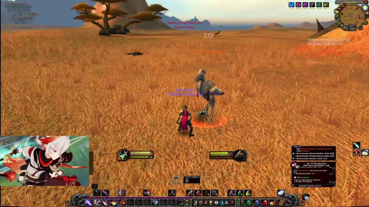 Hardcore WoW - Rogue leveling, then mage and shaman??