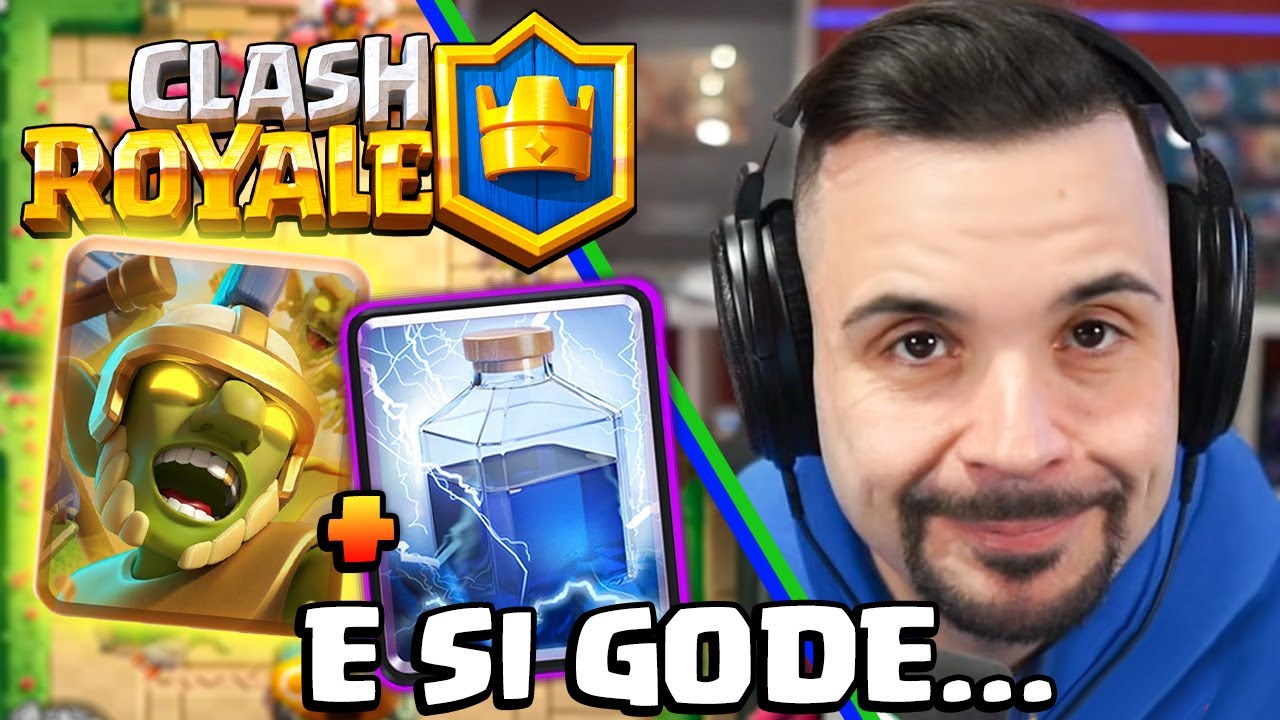 Goblin Eroi e Fulmine e si gode! - CLASH ROYALE