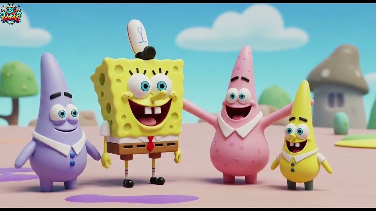 SpongeBob underwater town