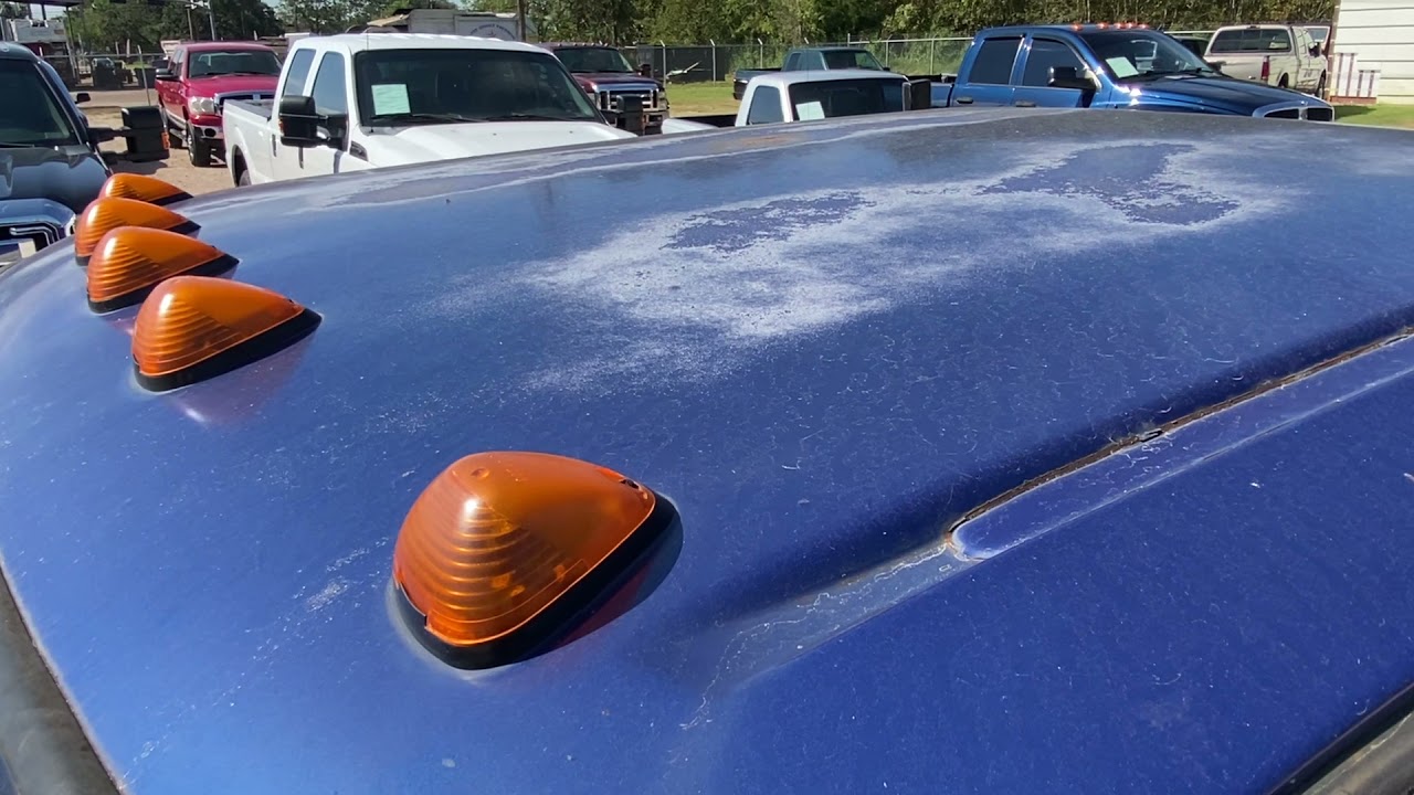 2003 F250 7.3L (Blue) - AngletonTrucks.com