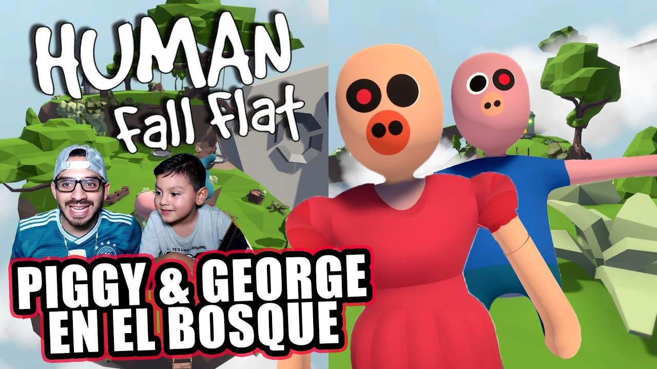 Piggy y George en el Mundo de Plastilina | Encontramos a Piggy en el Bosque | Juegos Karim Juega