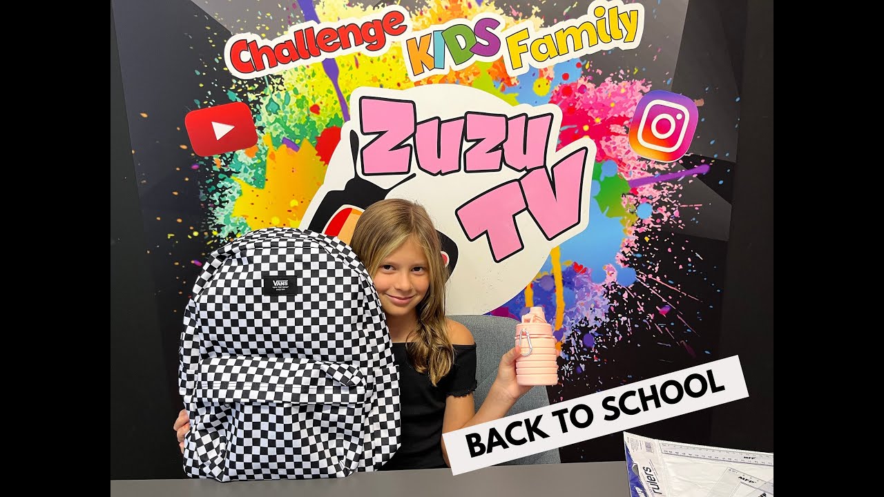 ZuzuTV - BACK TO SCHOOL/Základní pomůcky 👩‍🏫📚