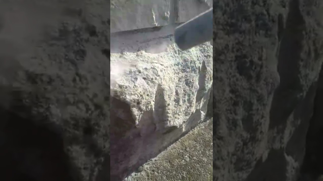 Suhi led či&scaron;ćenje kamena / (Dry ice - CO2) stone blasting