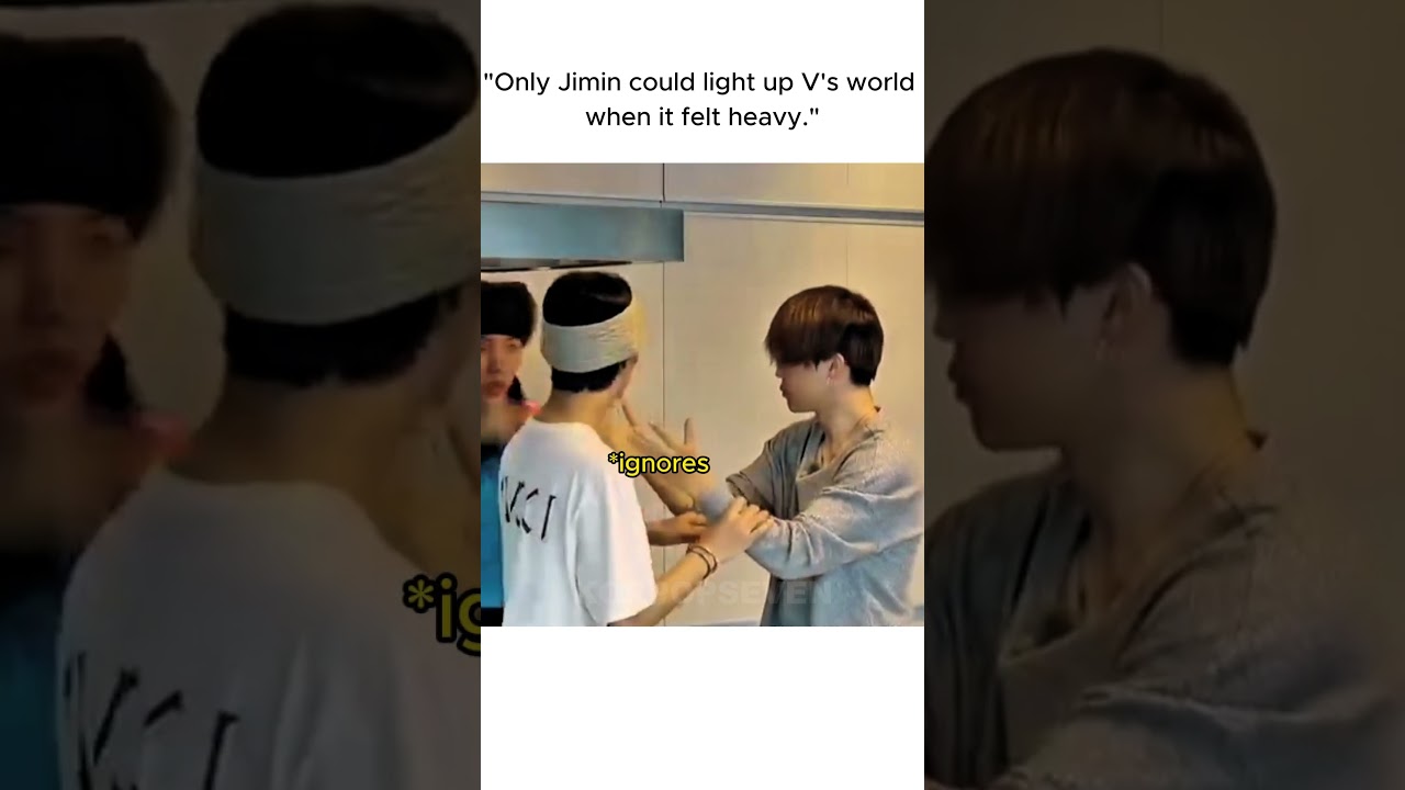 When V&rsquo;s smile faded, Jimin became the reason it returned😭💜min friendship#vmin#jimin#tae#army#shorts