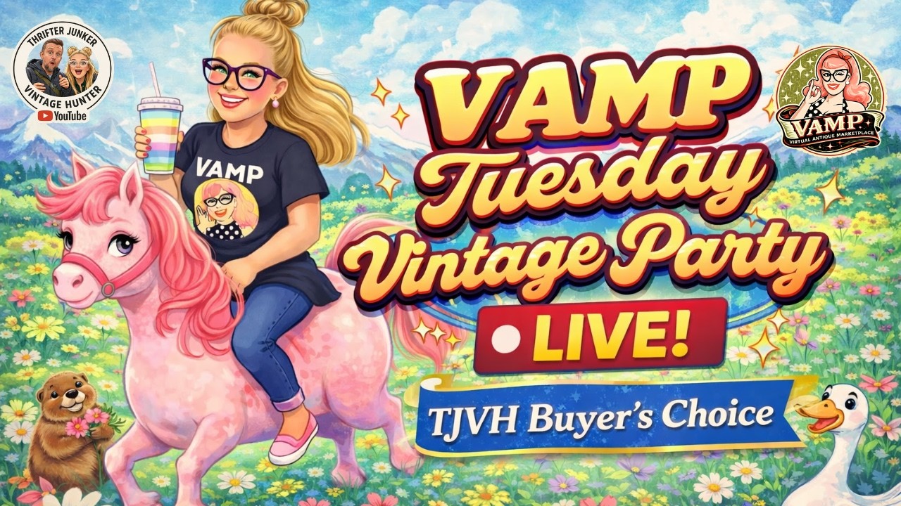 VAMP Tuesday Vintage Party Live! TJVH Buyer's Choice