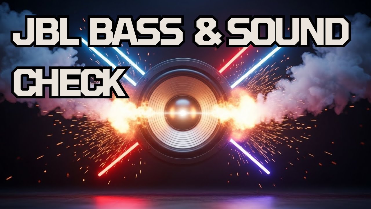 💥 JBL Bass Stress Test – Maximum Power Mode!
