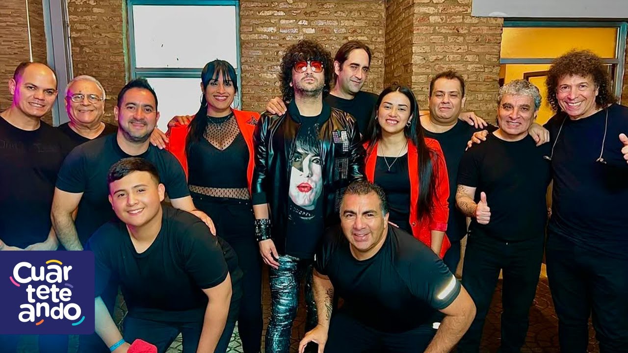 EL CLAN & EL FRAN en vivo en Cuarteteando en la previa a su primer show en Sala del Rey
