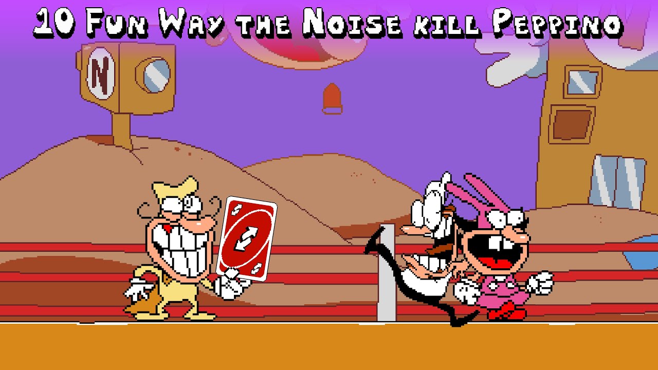10 Fun Ways the Noise kill Peppino in Pizza Tower