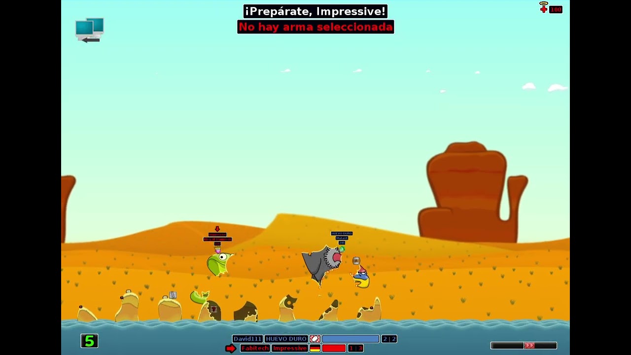 Hedgewars MUTANT vs Fabitech (ME win)