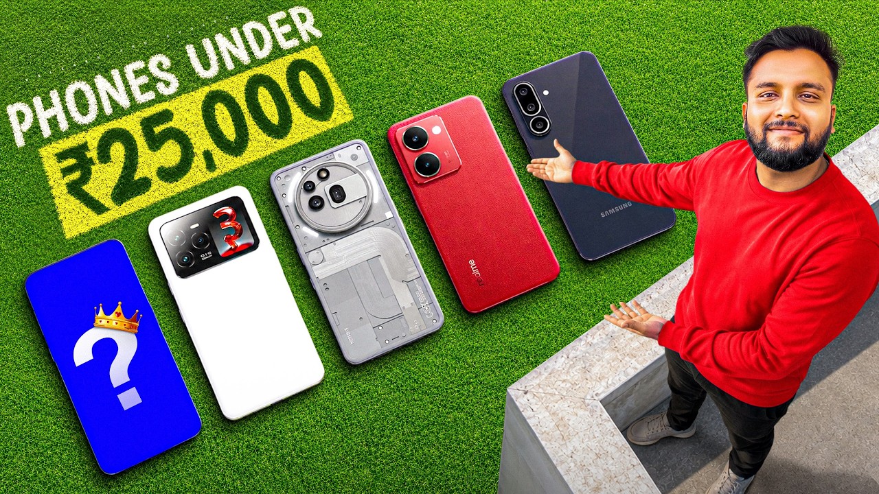 Best Phones Under 25000 August 2026 | Top 5 Phones Under 25000