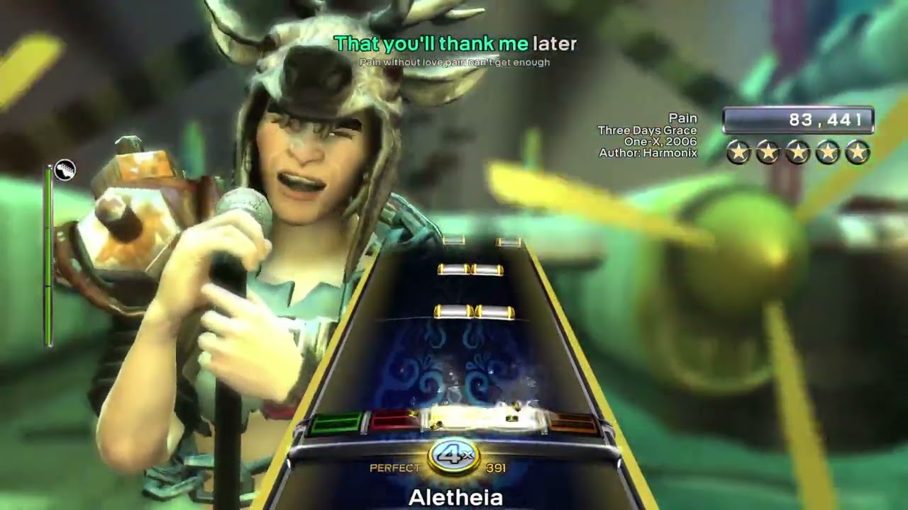 Pain by Three Days Grace - Expert Guitar 100% FC - Rock Band 3 Deluxe