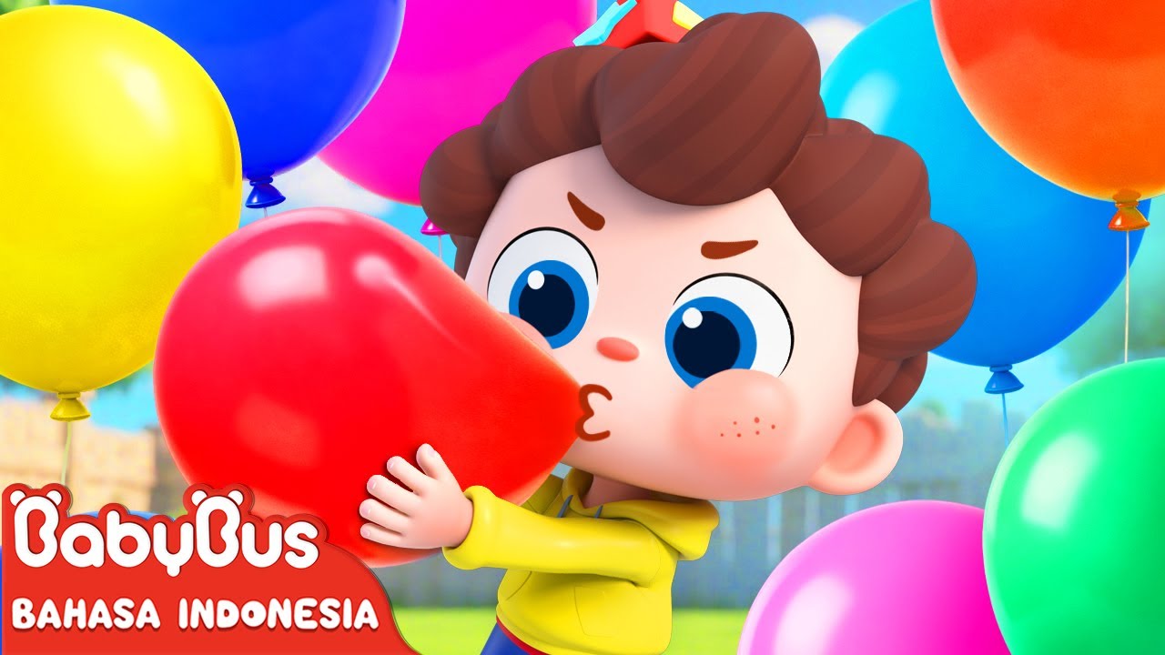 Balon!Terbang, Terbang!🎈 | Lagu Balon | Lagu Anak-anak | Ayo ! Neo | BabyBus Bahasa Indonesia
