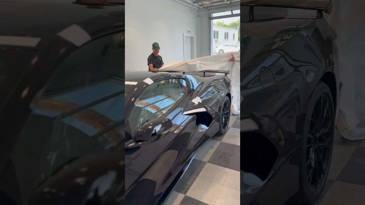 Unwrapping The 2026 Chevrolet Corvette Stingray 1LT • Black on Black 😮‍💨🔥😍🎁