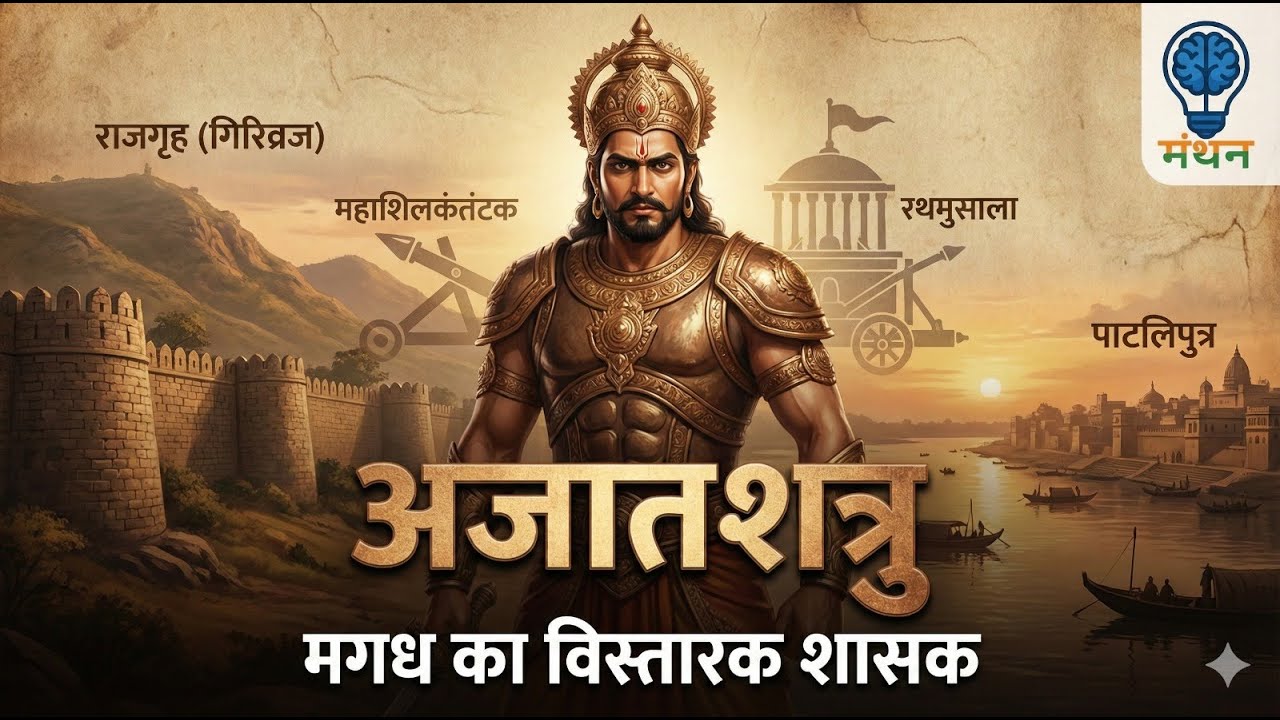 अजातशत्रु | मगध का महान शासक | Ajatashatru in Hindi | Ancient Indian History