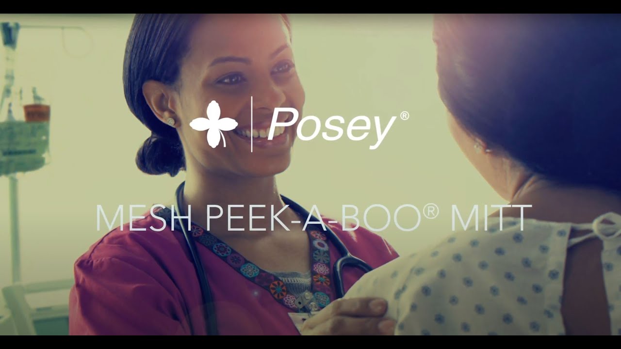 Posey&reg; 2825 Mesh Peek-A-Boo&trade; Mitt &ndash; Instructions for Use