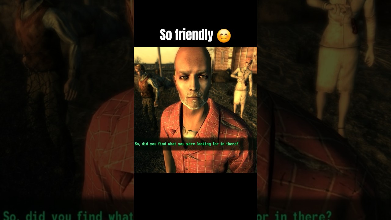 Making Friends with Cannibals🥰#fallout